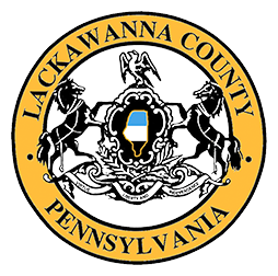 Seal of Lackawanna County, Pennsylvania.